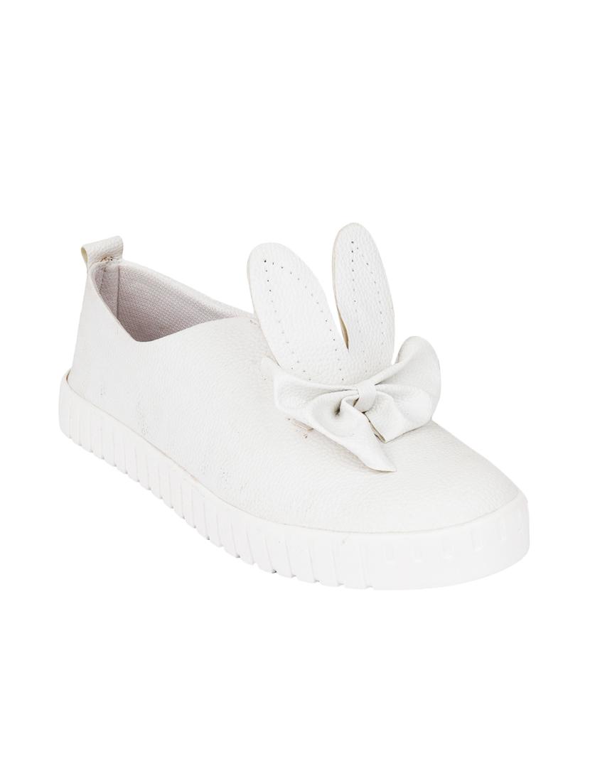 white plimsolls casual shoes - 15681780 - Zoom Image - 1