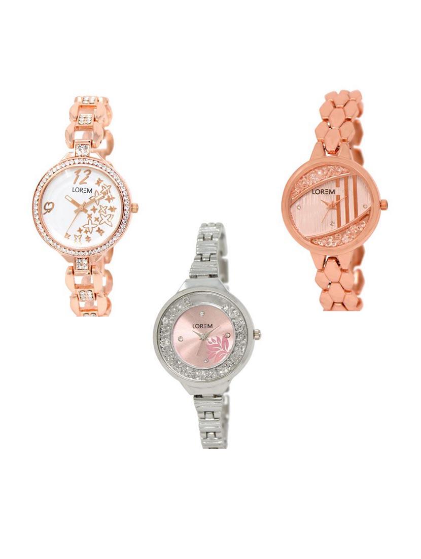 set of 3 analog watch combo -(lk210-222-226) - 15687950 - Zoom Image - 1