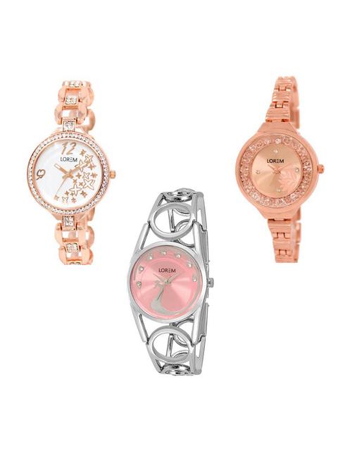 set of 3 analog watch combo -(lk210-225-233) - 15687999 - Standard Image - 1