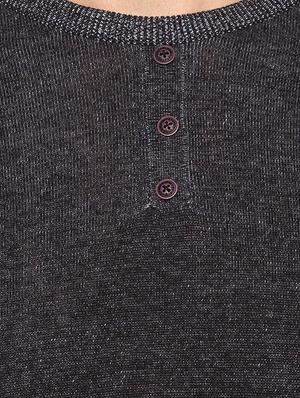 black cotton pullover - 15691525 - Standard Image - 5