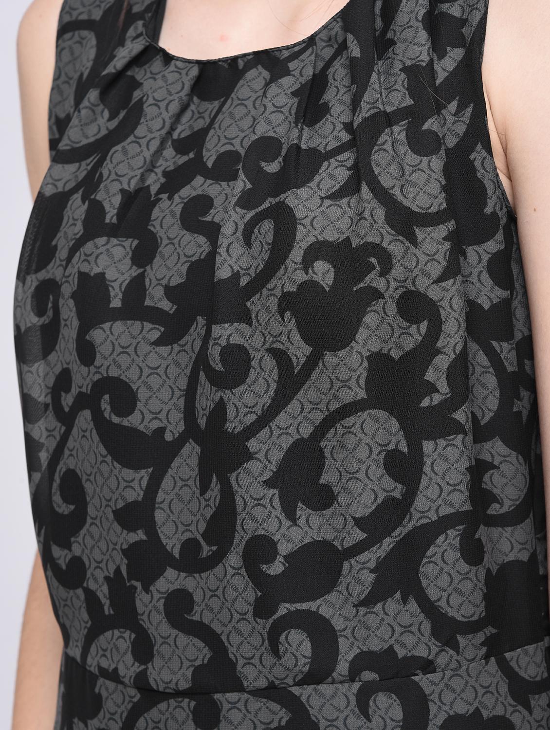 keyhole back scroll pattern maxi dress - 15692014 - Zoom Image - 5