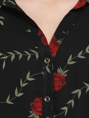 button up floral maxi dress - 15692690 - Standard Image - 4