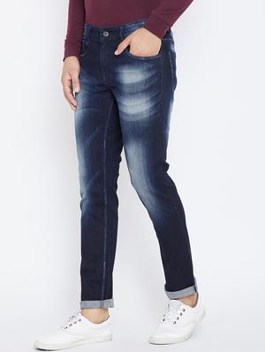 blue denim washed jeans - 15692939 - Standard Image - 2