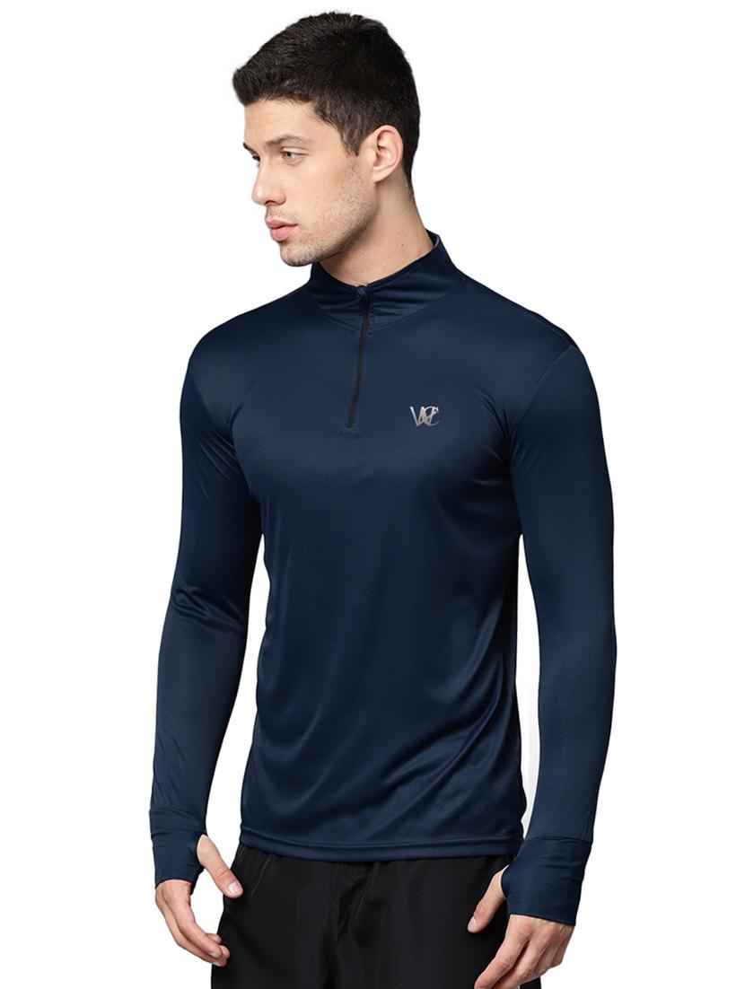navy blue polyester tshirt - 15694959 - Zoom Image - 2