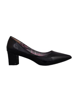 black slip on pumps - 15695158 - Standard Image - 2