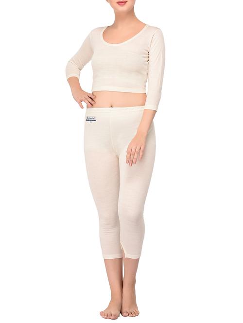 white woolen thermal set - 15696013 - Standard Image - 1