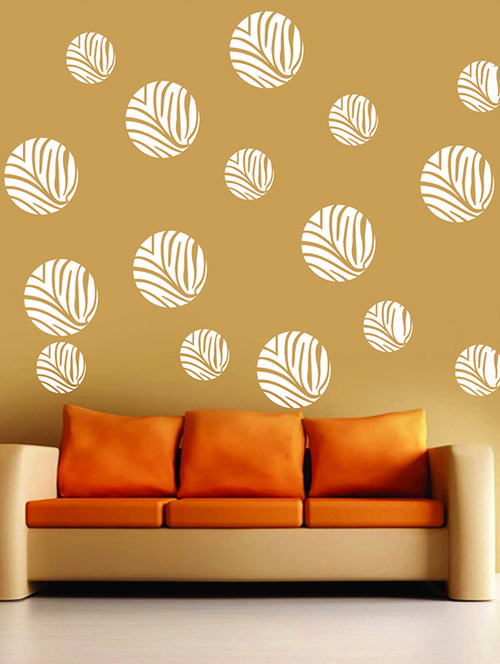 kayra decor reusable diy wall stencil painting for home decor (pvc, 16inch x 24 inch) - 15696540 - Standard Image - 1