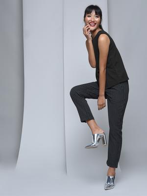 lace paneled sleeveless top - 15697663 - Standard Image - 4