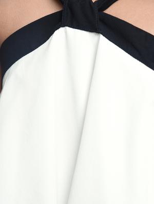 layered contrast strap top - 15697665 - Standard Image - 5