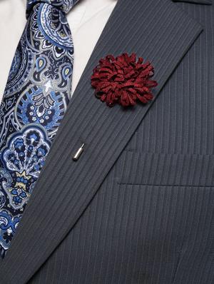 red metal lapelpin - 15699648 - Standard Image - 3