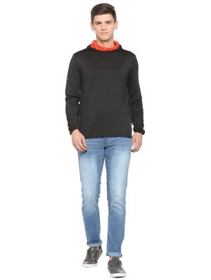 black polyester t-shirt - 15699992 - Standard Image - 3