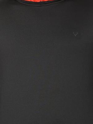 black polyester t-shirt - 15699992 - Standard Image - 4