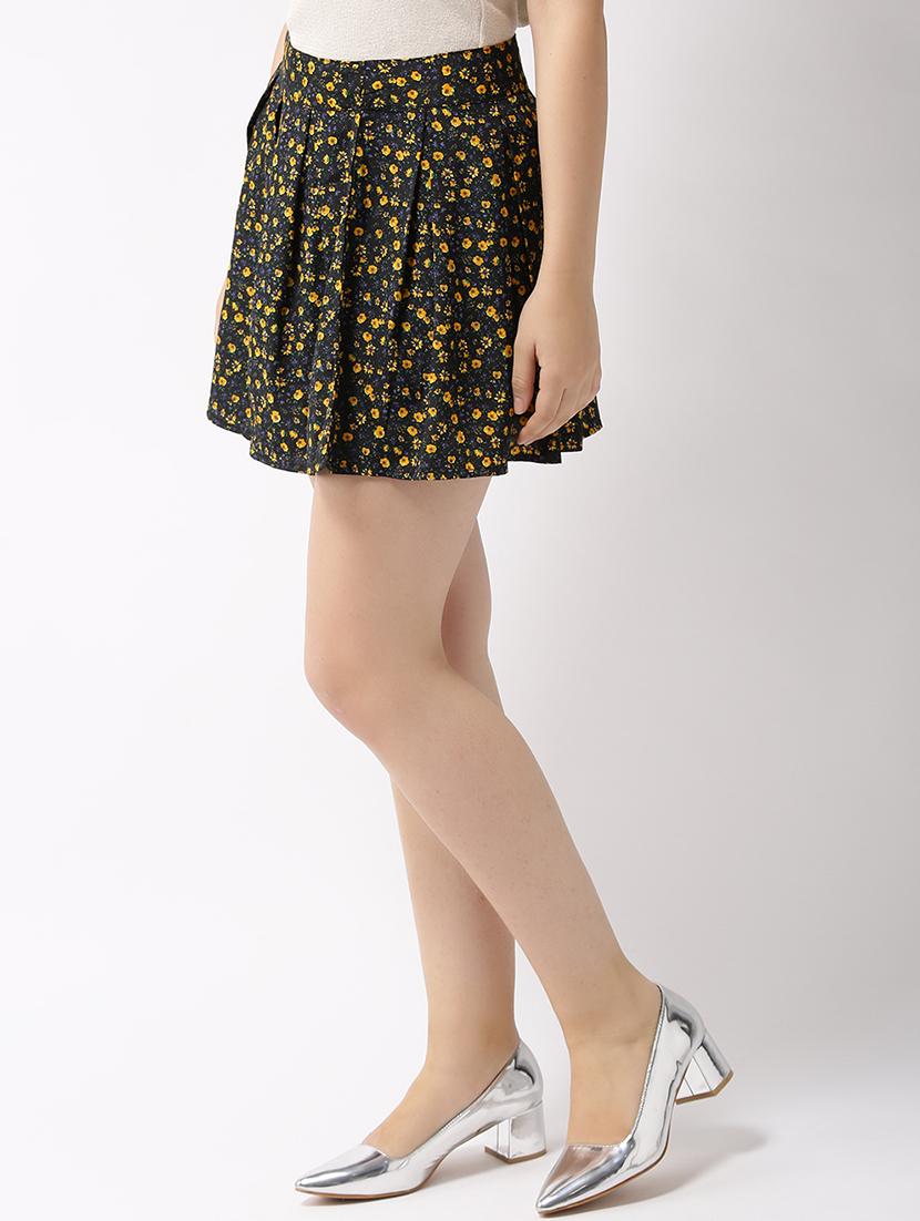ditsy floral pleated skirt - 15700116 - Zoom Image - 2
