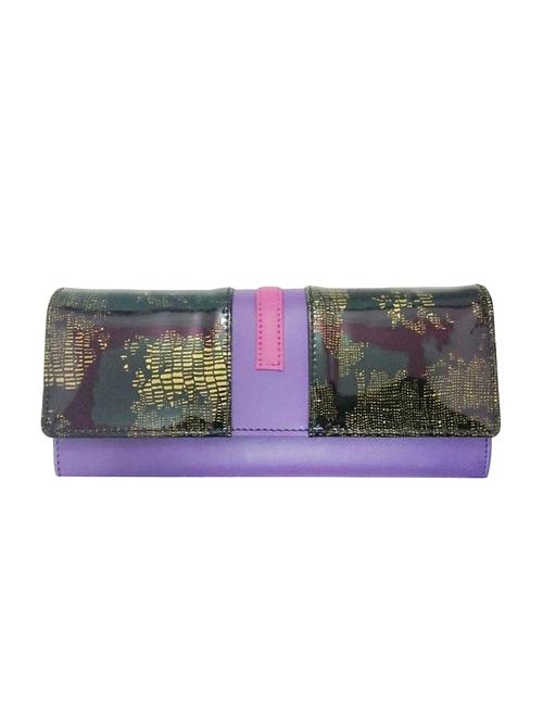 purple leatherette (pu wallet - 15700263 - Standard Image - 1