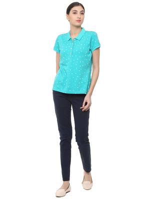 navy blue mid rise trouser - 15701540 - Standard Image - 3