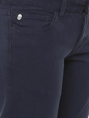 navy blue mid rise trouser - 15701540 - Standard Image - 4