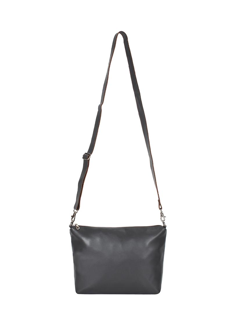 black leatherette (pu) regular sling bag - 15702921 - Zoom Image - 5