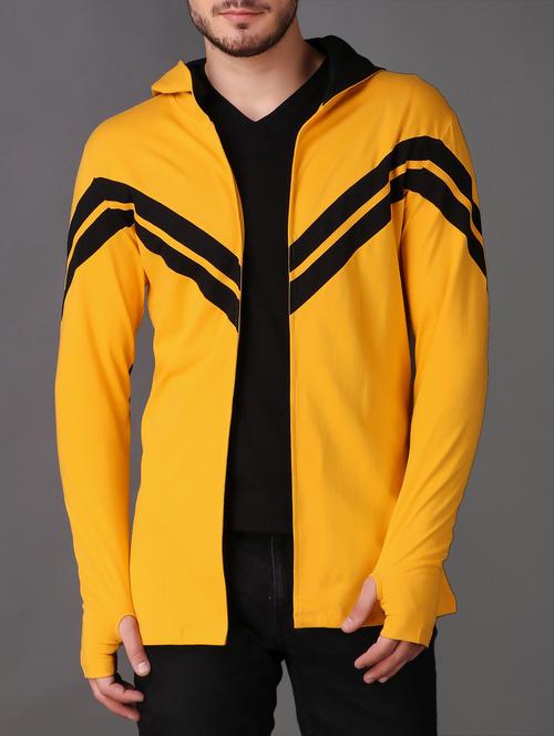 yellow cotton shrug - 15704119 - Standard Image - 1