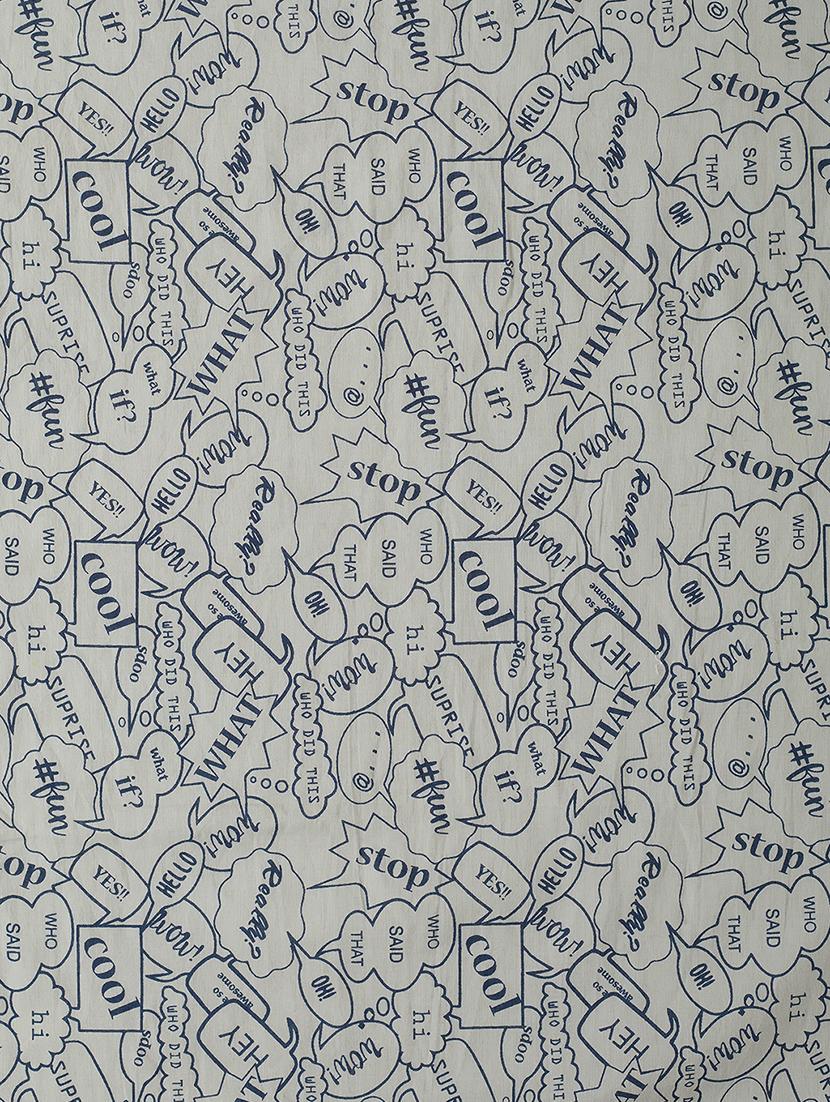grey cotton stole - 15705056 - Zoom Image - 4