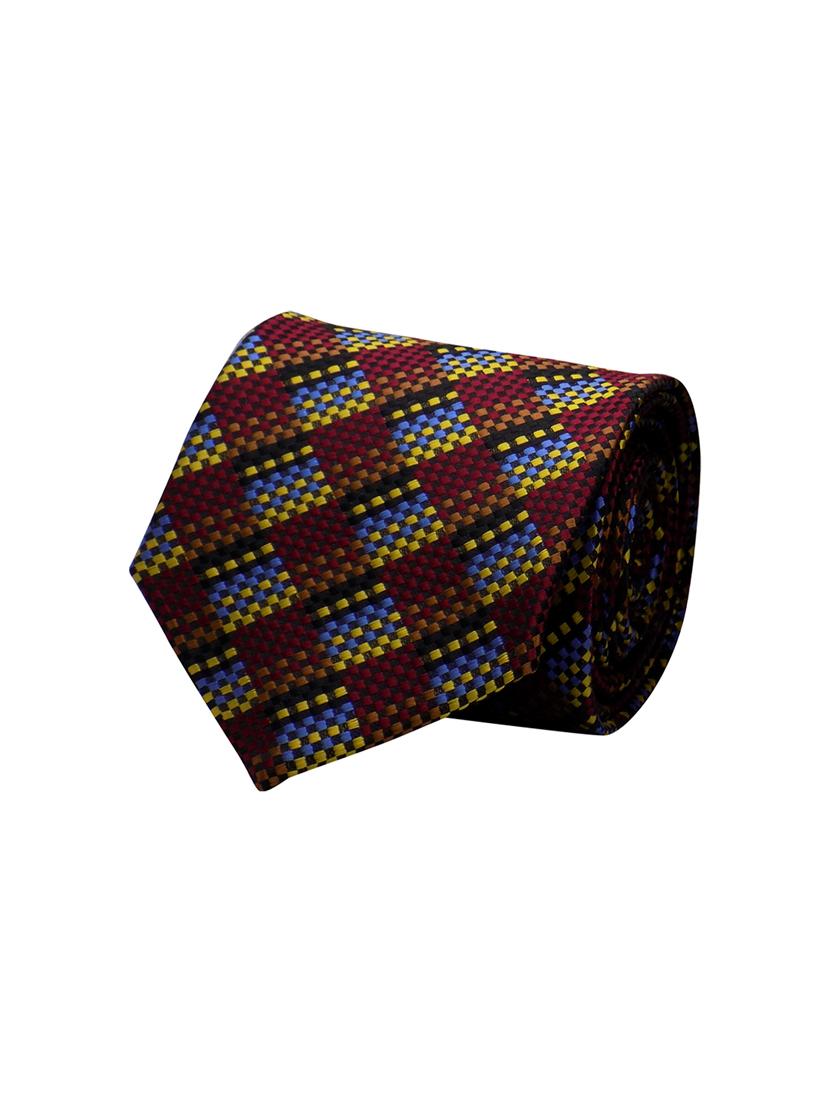 multicolor microfiber tie - 15705106 - Zoom Image - 1