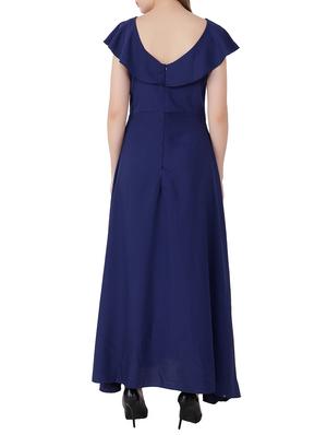 ruffle detail flared maxi dress - 15705291 - Standard Image - 3