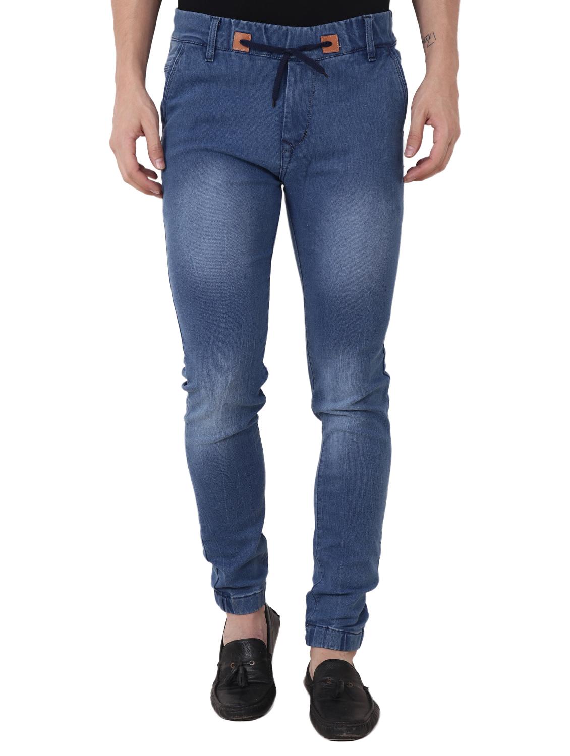 dark blue denim joggers - 15705564 - Zoom Image - 1