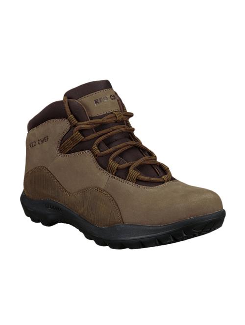 brown Leather low ankle boots - 15705678 - Standard Image - 1