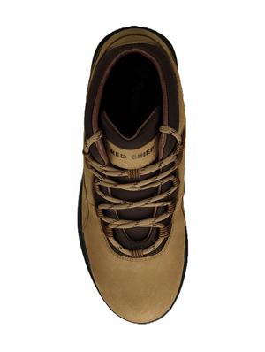 brown leather low ankle boots - 15705680 - Standard Image - 3