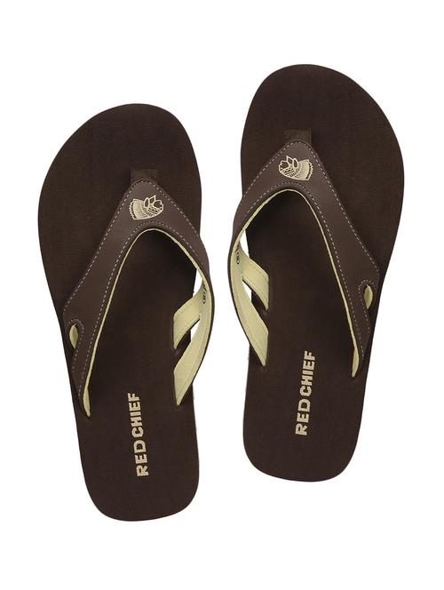 brown toe separator flip flops - 15705682 - Very Small Image - 1