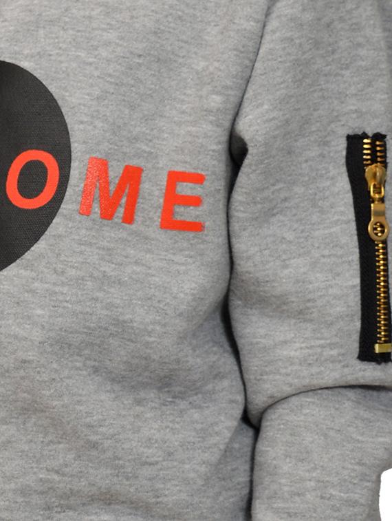 grey fleece sweatshirt - 15707460 - Zoom Image - 4