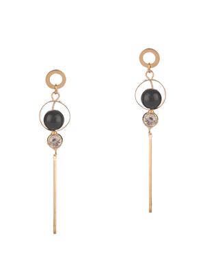 black drop earrings - 15707504 - Standard Image - 2