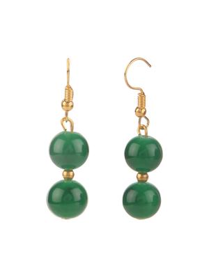 green necklace and earrings set - 15707510 - Standard Image - 4