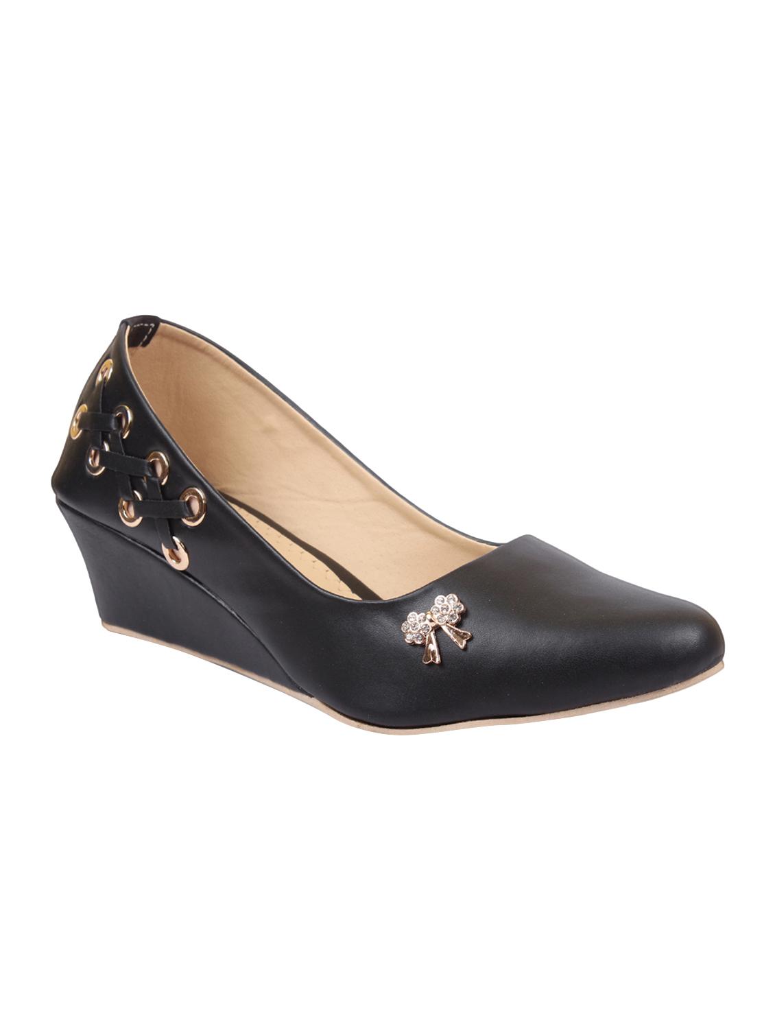 black embellished ballerina - 15707587 - Zoom Image - 1