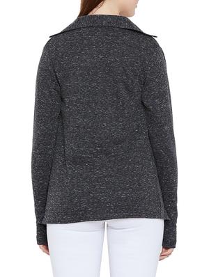 thumb hole detail waterfall shrug - 15707864 - Standard Image - 2