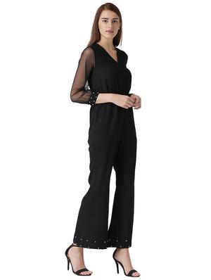 pearl embellished full leg jumpsuit - 15708115 - Standard Image - 2