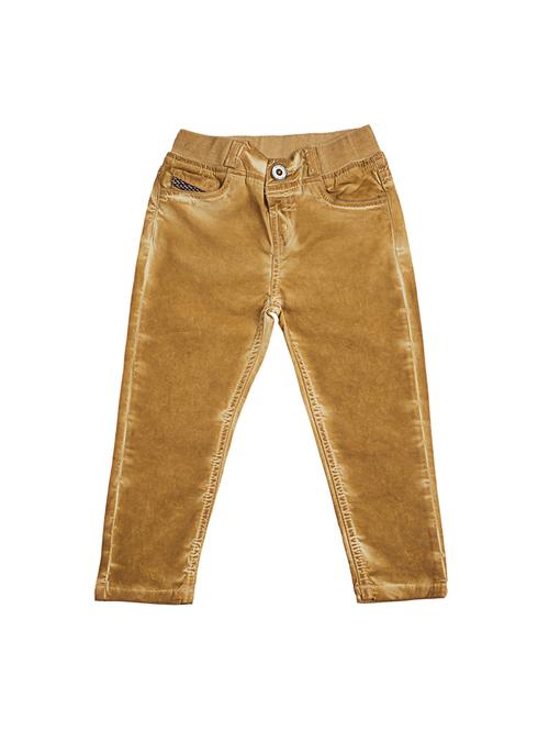 gold cotton casual trouser - 15708296 - Standard Image - 1