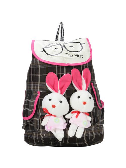 black canvas fashion backpack - 15709053 - Standard Image - 1