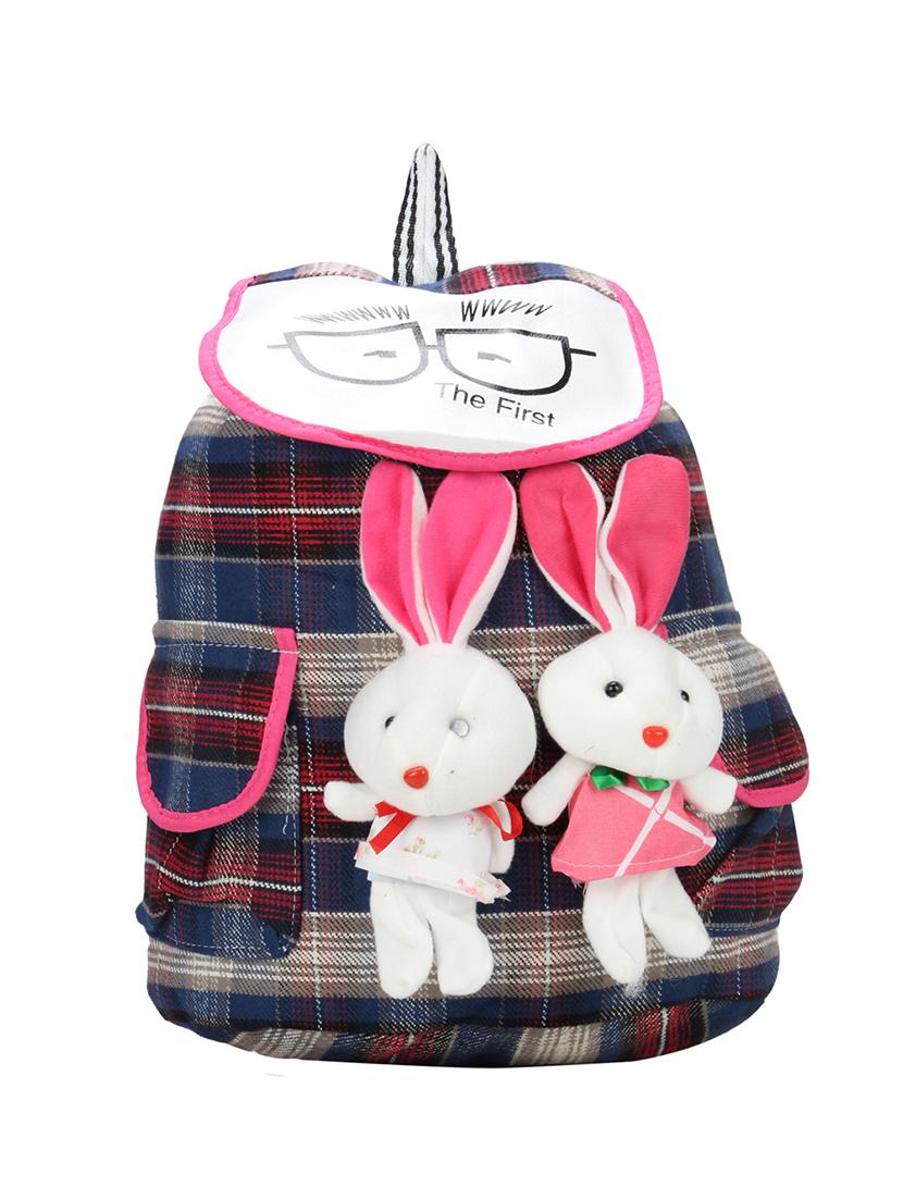 blue canvas fashion backpack - 15709054 - Zoom Image - 1