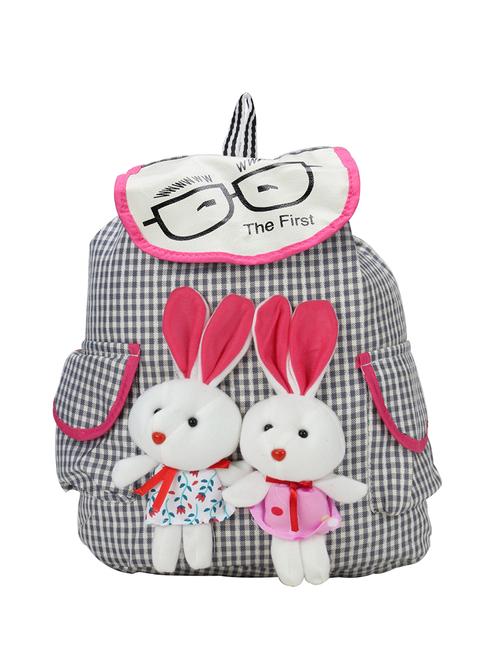 grey canvas fashion backpack - 15709055 - Standard Image - 1