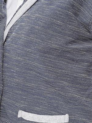contrast edge elbow patch blazer - 15709610 - Standard Image - 4