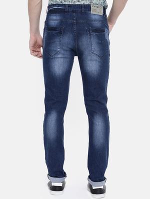 blue cotton blend ripped jeans - 15709863 - Standard Image - 3
