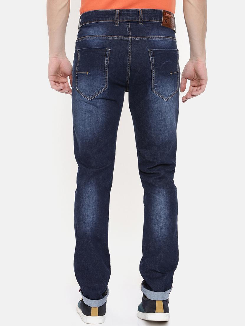 blue heavy washed jeans - 15709867 - Zoom Image - 3