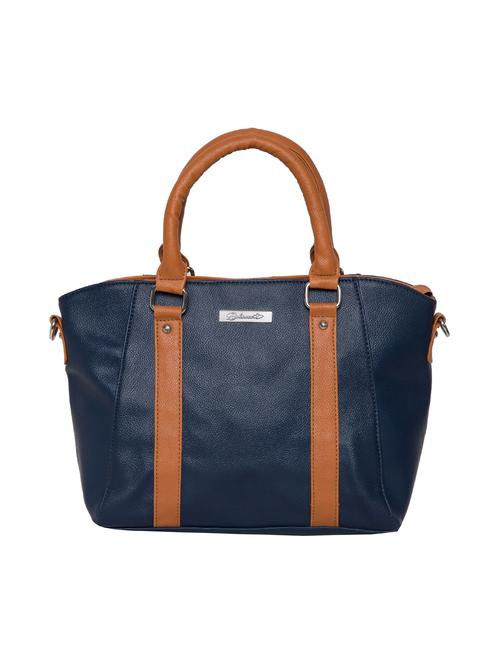 black leatherette (pu) regular handbag - 15710346 - Standard Image - 1