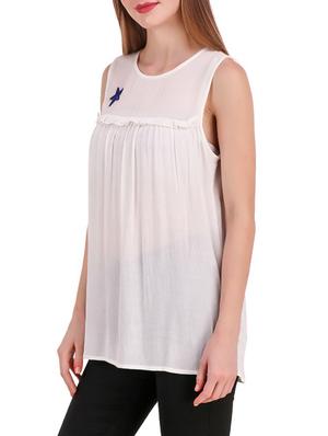 frill detail gathered top - 15710390 - Standard Image - 2