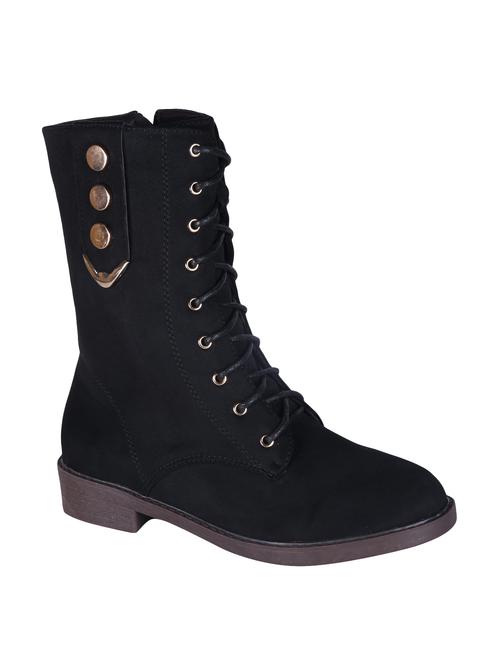 black calf lace up boots - 15710949 - Very Small Image - 1