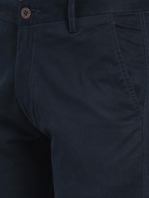 navy blue cotton chinos - 15713457 - Standard Image - 4