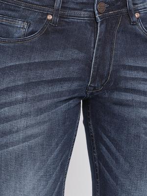 blue cotton washed jeans - 15713464 - Standard Image - 4