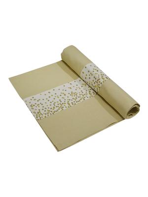 gold print panel table runner - 15713958 - Standard Image - 3