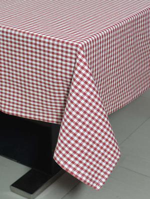 woven check table cover - 15713981 - Standard Image - 3