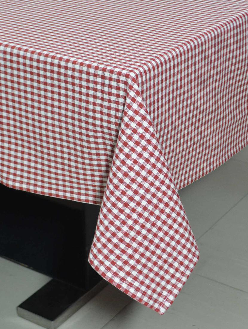 woven check table cover - 15713981 - Zoom Image - 3